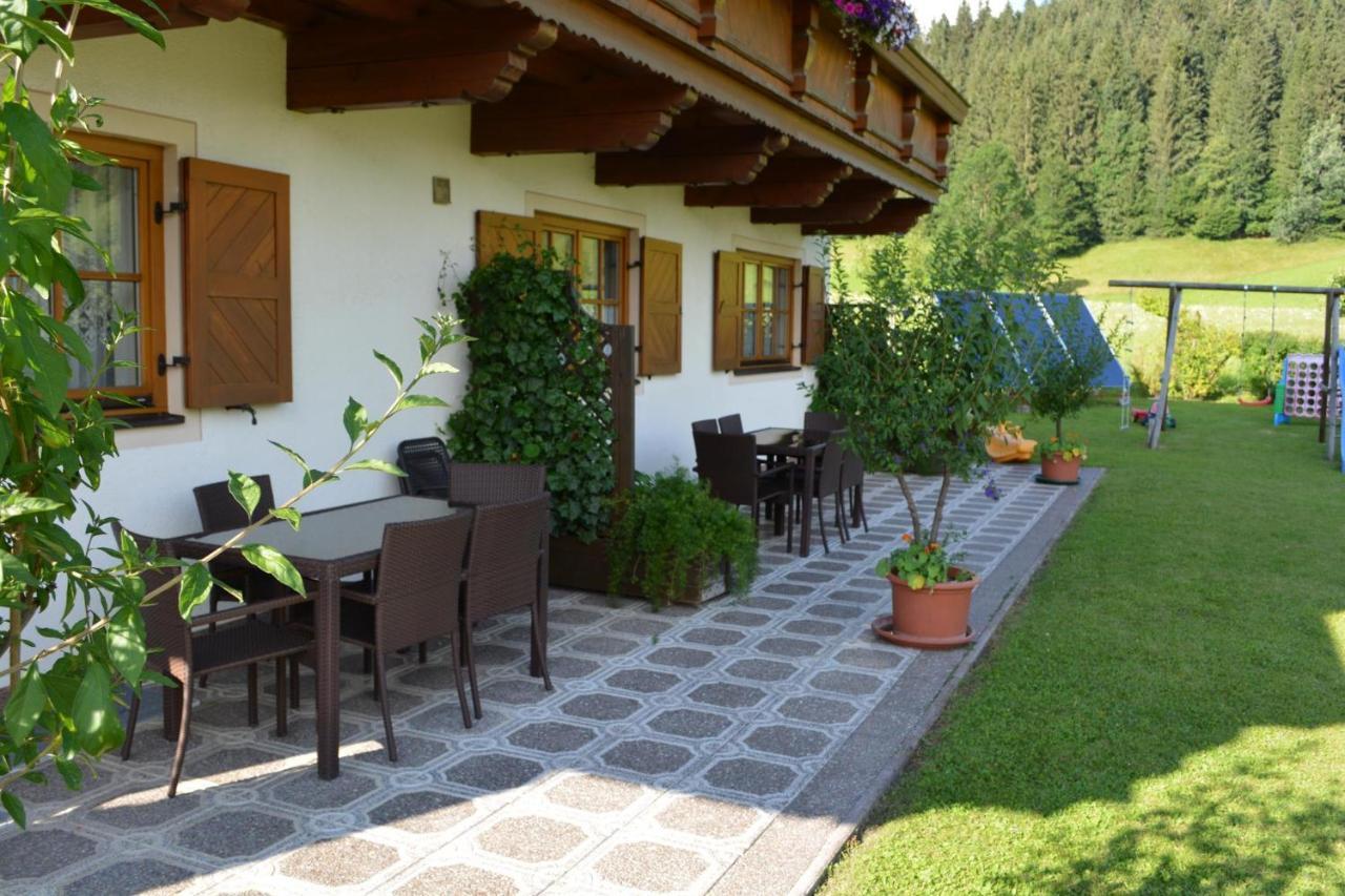 호흐필츤 Gaestehaus Glaagut - Familie Hain 빌라 외부 사진
